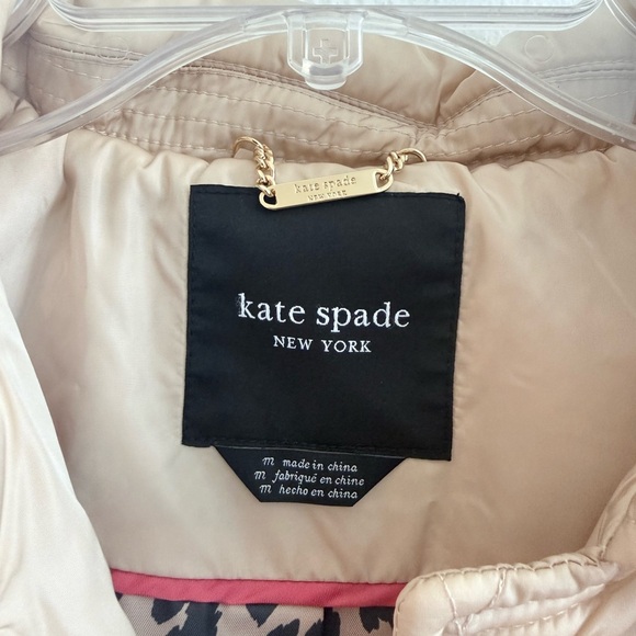 Kate Spade Quilted Trench - Champagne - Picture 6 of 9